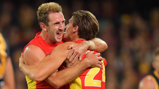 Michael Barlow in action for Gold Coast.