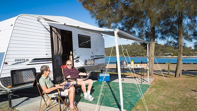 Tallebudgera Creek Tourist Park. Photo: Gold Coast Tourist Parks