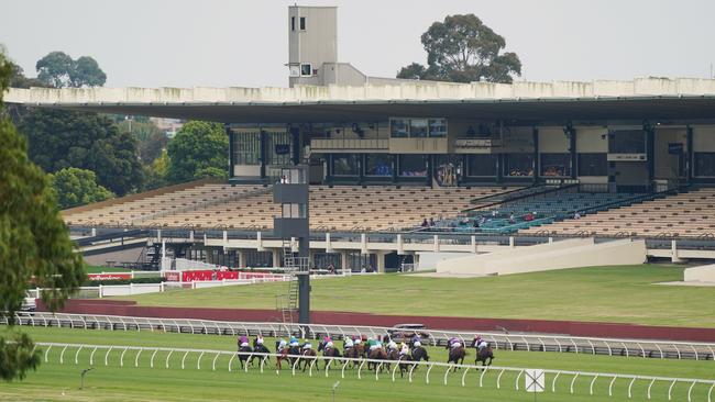 The future of Sandown racecourse could be decided with a Treasury meeting this week. Picture: Michael Dodge