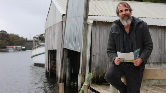 Paul Singleton at Nelson on the Glenelg River. Picture: Molly Taylor / The Border Watch