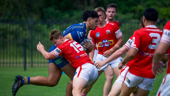 Round Three SG Ball action between the Illawarra Steelers and the Parramatta Eels at Collegians Sporting Complex, Wollongong, Picture Thomas Lisson