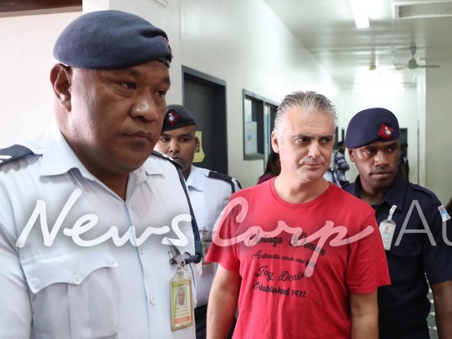 John Nikolic is in custody in Lautoka men’s prison. Picture Gary Ramage