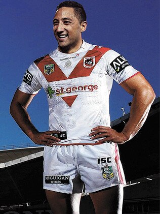 How Benji Marshall shapes up in a Dragons jersey.