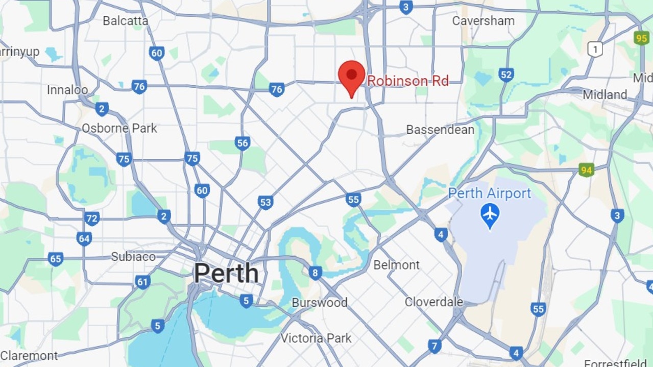 Morley is about 10km northeast of Perth’s CBD. Picture: Google Maps