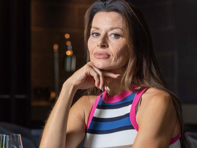 Madeleine West at the Pullman Hotel in Adelaide CBD. Pictured on 3rd December 2024 2024. Picture: Ben Clark