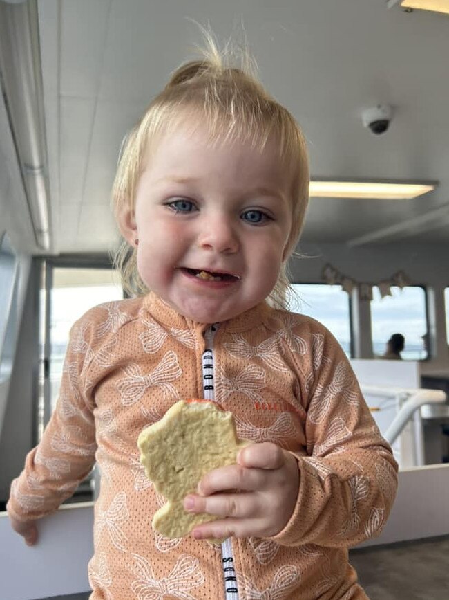 Zaideah, 1 year and 8 months - nominated for Ipswich's cutest toddler.