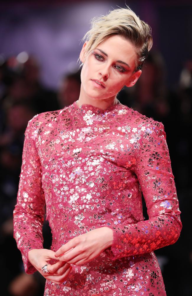 Kristen Stewart walks the red carpet ahead of the ’Seberg’ screening during the 76th Venice Film Festival at Sala Grande. Picture: Vittorio Zunino Celotto/Getty Images