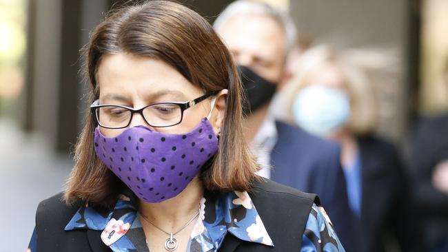 The Premier said Ms Mikakos was responsible for the failed hotel quarantine program. Picture: Getty