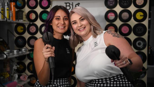 Jayde Agudo and Kartie Martin from Big Deal Hair have been voted as the local hairdressers who do the best colour.