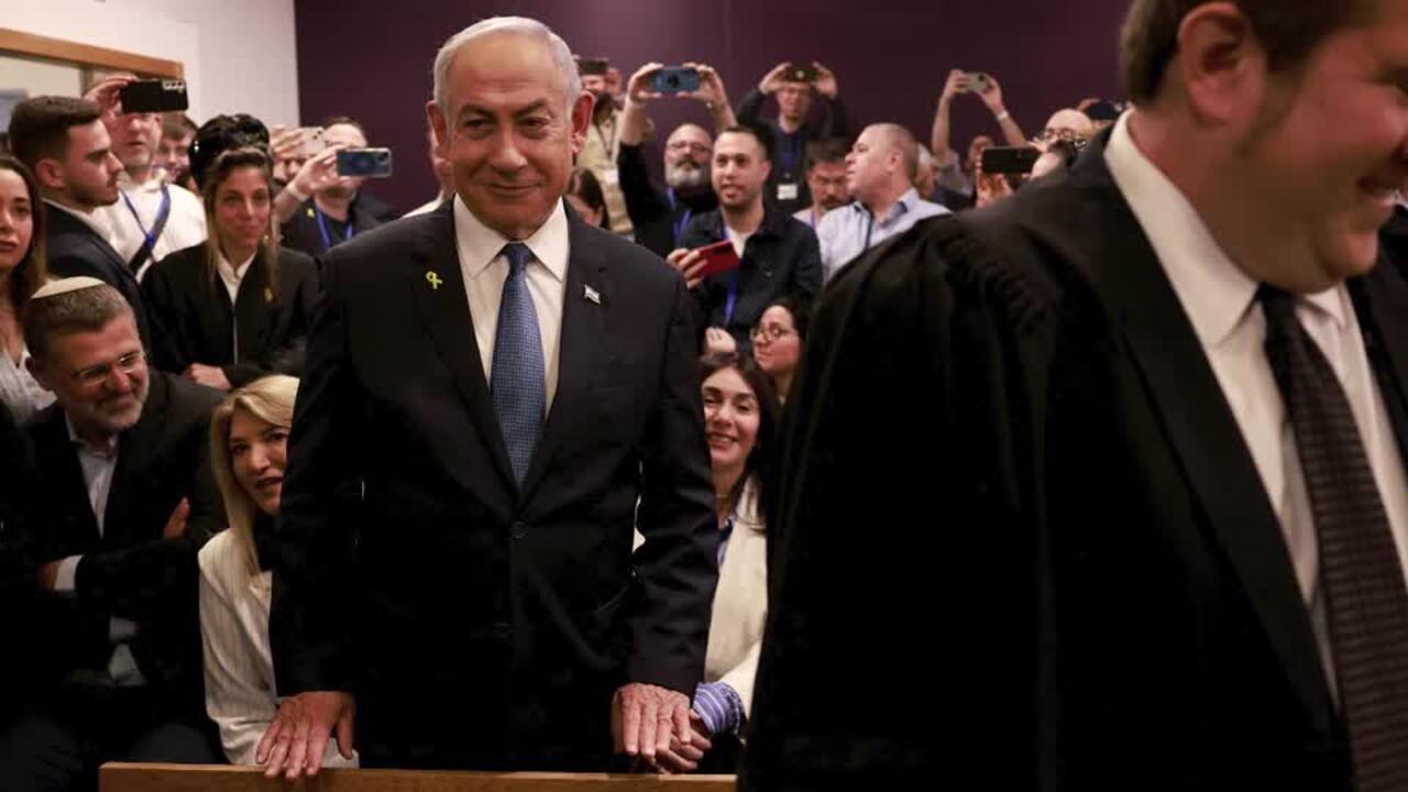 Netanyahu testifies for first time in his corruption trial