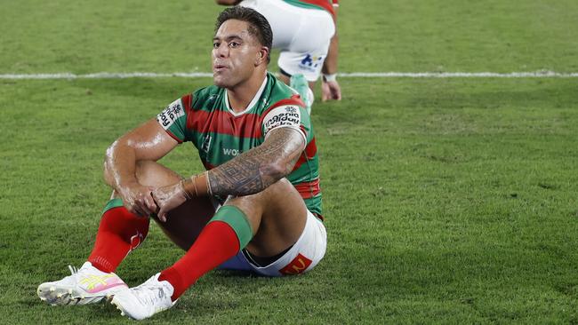 The Rabbitohs are stuck in NRL purgatory. (Photo by Darrian Traynor/Getty Images)