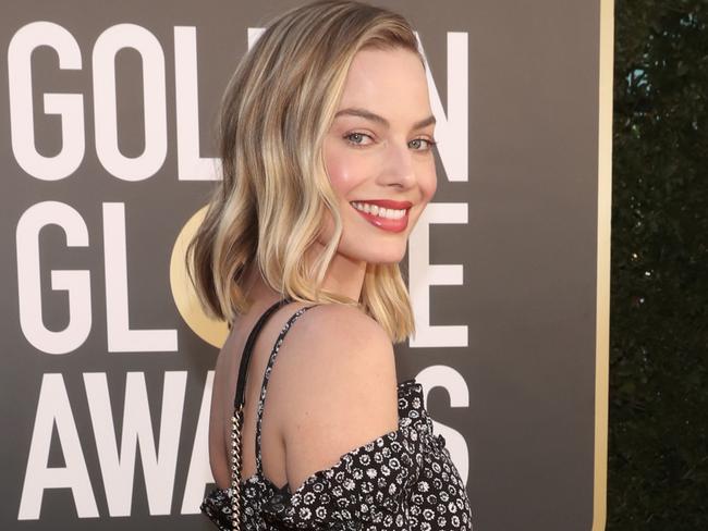 BEVERLY HILLS, CALIFORNIA: 78th Annual GOLDEN GLOBE AWARDS -- Pictured in this image released on February 28, Margot Robbie attends the 78th Annual Golden Globe Awards held at The Beverly Hilton and broadcast on February 28, 2021 in Beverly Hills, California. -- (Photo by Todd Williamson/NBC/NBCU Photo Bank via Getty Images)