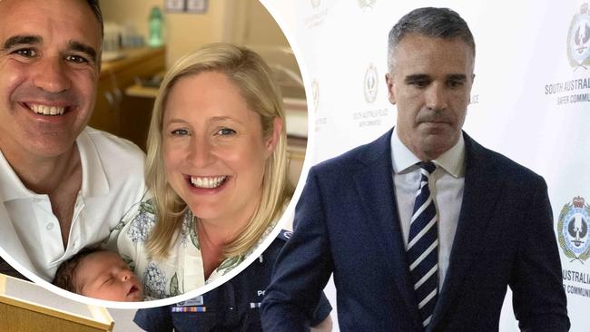 SA Premier Peter Malinauskas has opened up about his rollercoaster of emotions of the past few days as he welcomed his fourth child while dealing with the grief of two SA Police tragedies.