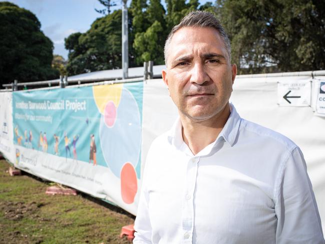 Burwood Mayor John Faker, who is considering running in the seat of Strathfield. Picture: Julian Andrews