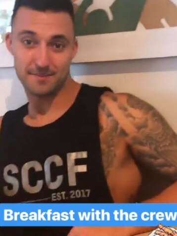 Married At First Sight star Nic Jovanovic joined his cast mates for breakfast