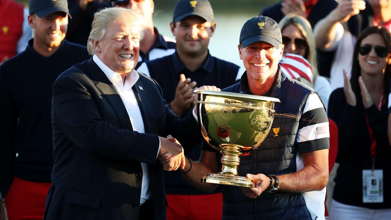 Will Donald Trump come Down Under for the Presidents Cup?
