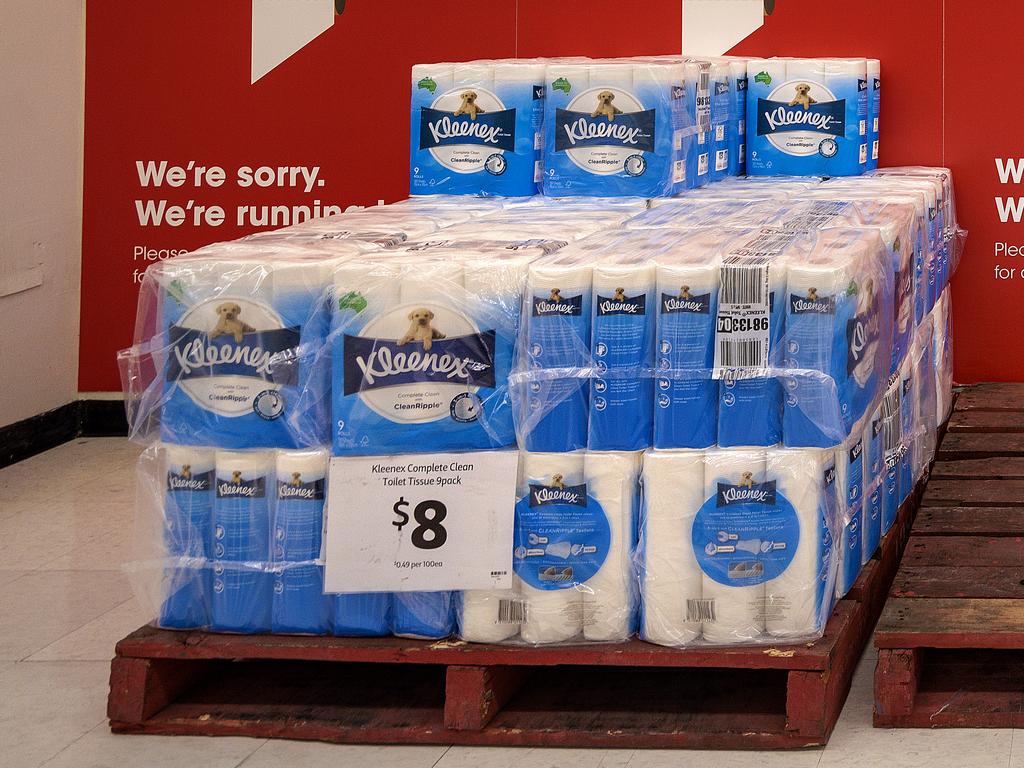 Toilet paper is one of the products Coles has put a purchase limit on. Picture: David Geraghty / NCA NewsWire