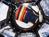 NASA astronaut Shannon Walker - wife of Adelaide’s own spacewalker Andy Thomas - departed for the International Space Station in November And took a Crows guernsey with her .  Picture: NASA
