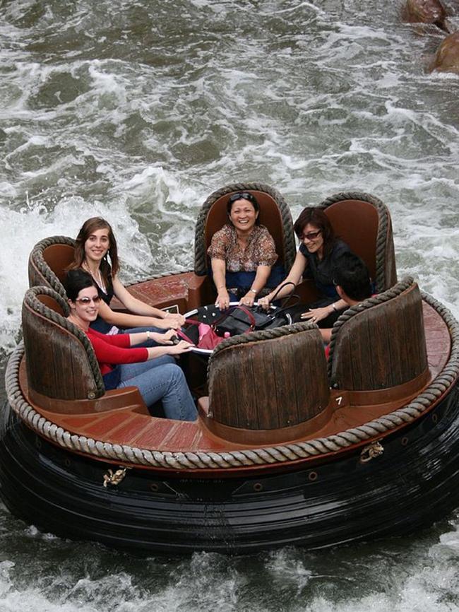 Dreamworld's Thunder River Rapids ride. File pic