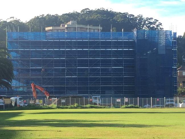 Construction of the ATO building at Gosford is nearing completion.