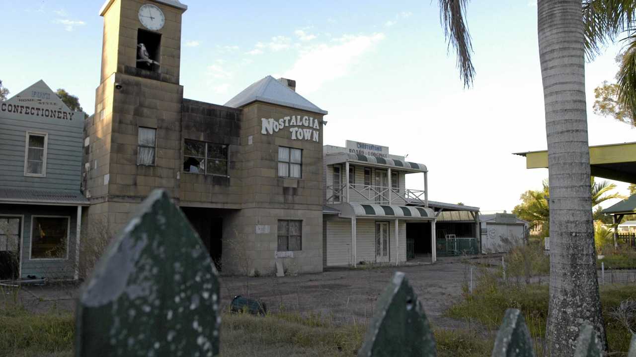 Nostalgia Town theme park was demolished in 2006 to make way for houses. Picture: Cade Mooney