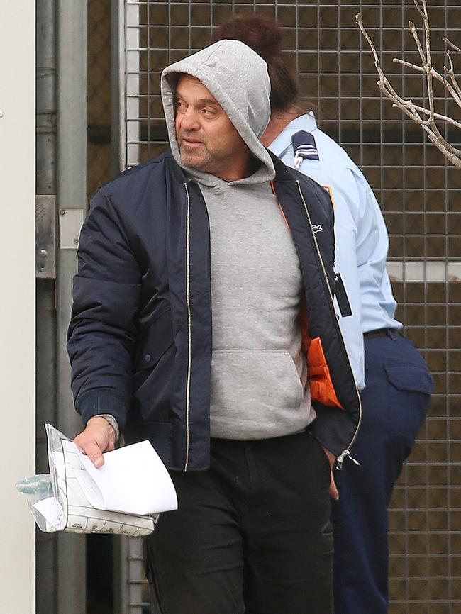 Truck George Kyriakidis got bail last weekend. Picture: Sam Ruttyn