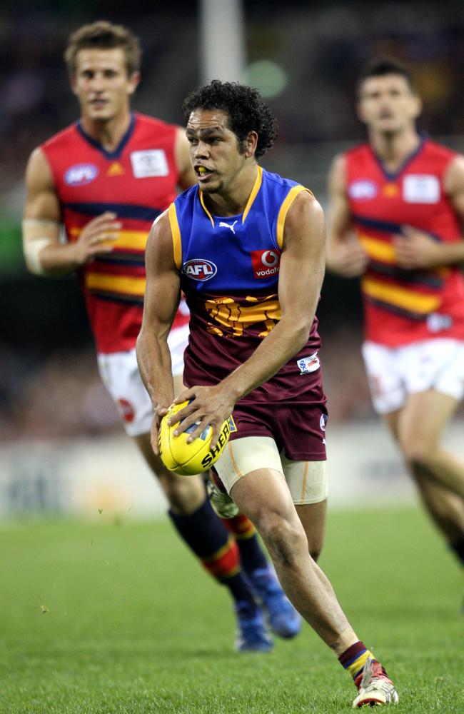 Rhan Hooper in action for the Lions.