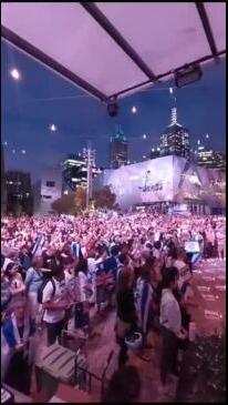 Vigil in Melbourne Marks One Month Since Hamas Attacks on Israel