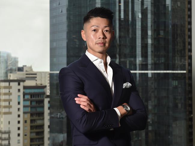 MELBOURNE, AUSTRALIA - NewsWire Photos APRIL 11TH, 2022 :  Eric Chin, director in the NewLaw division of accounting and advisory at PwC, Melbourne. Picture : NCA NewsWire / Nicki Connolly