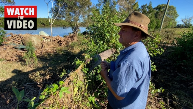 Taree dairy farmer John Polson talks about floods