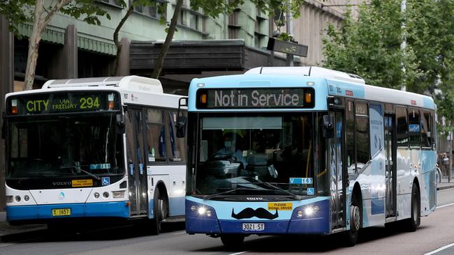 Bus commuters in Sydney and other parts of NSW will be impacted. Picture: Toby Zerna