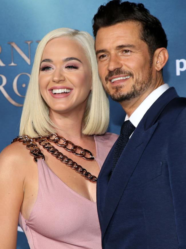 Katy Perry and Orlando Bloom are expecting a their first child together. Picture: Getty