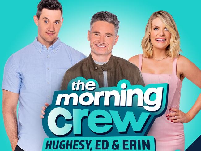 Out they go.... Ed Kavalee, Dave Hughes and Erin Molan.