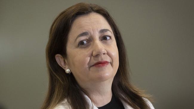 Queensland Premier Annastacia Palaszczuk began receiving the Covid polling in May last year to help her make decisions. Picture: Sarah Marshall