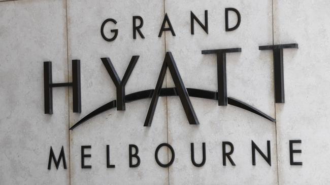 Grant Hyatt’s contract over the hotel will cease in December but it is understood Hyatt will continue to operate the hotel for at least another year. Picture: AAP