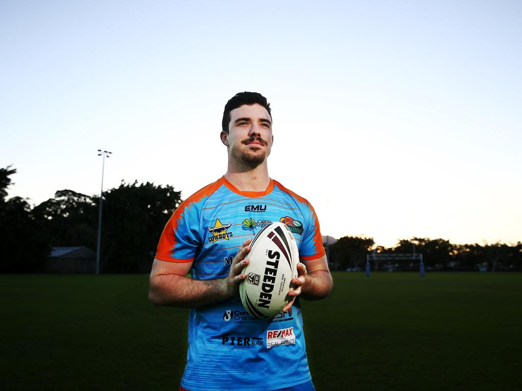 When Ewan Moore made his debut in 2019. PICTURE: BRENDAN RADKE