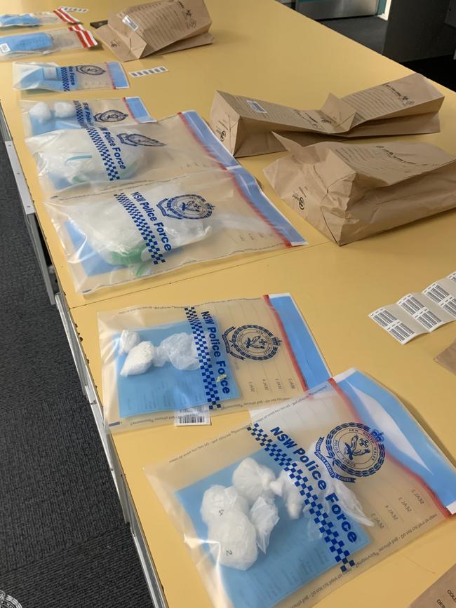 Two clandestine drug labs were uncovered by police. Pictures: NSW Police