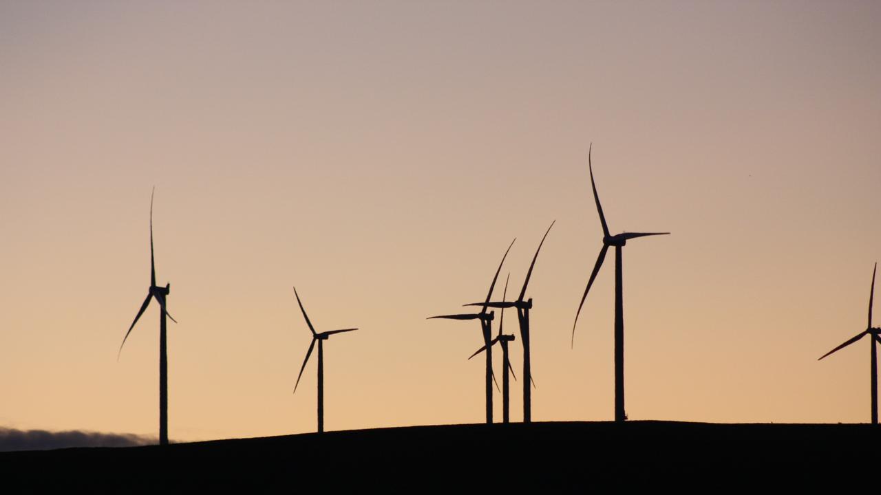 Snowtown wind farm. Picture: Christopher Russell