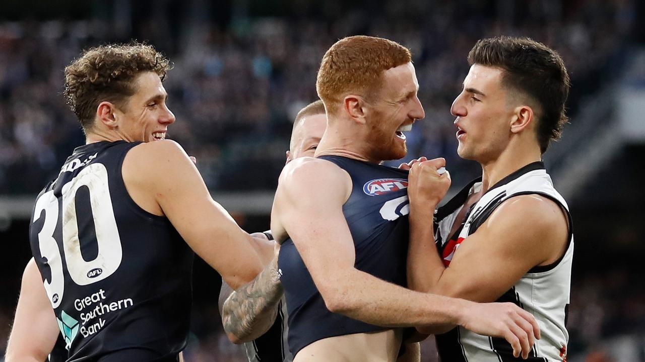 Could we see these two great rivals go at it in the postseason in 2023? (Photo by Dylan Burns/AFL Photos via Getty Images)