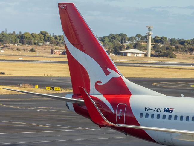 ADELAIDE, AUSTRALIA - NCA NewsWire Photos - MAY 01 2024: ADELAIDE AIRPORT PLANE GENERICS. Picture: NCA NewsWire / Ben Clark