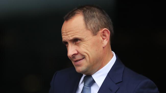 Trainer Chris Waller has a great winning chance in Blondeau at Geelong. Picture: Getty Images