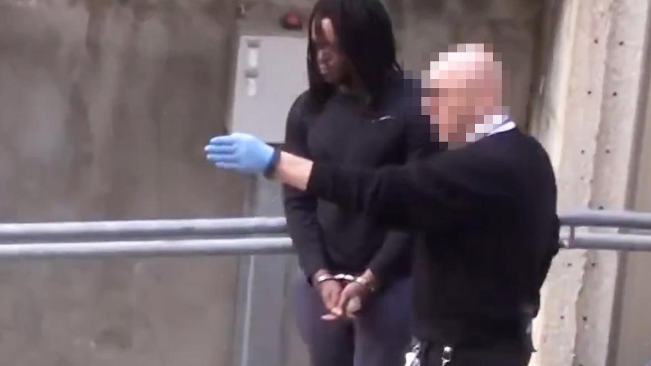 Craig Keith Makosa is led into court. Picture: 7NEWS Adelaide