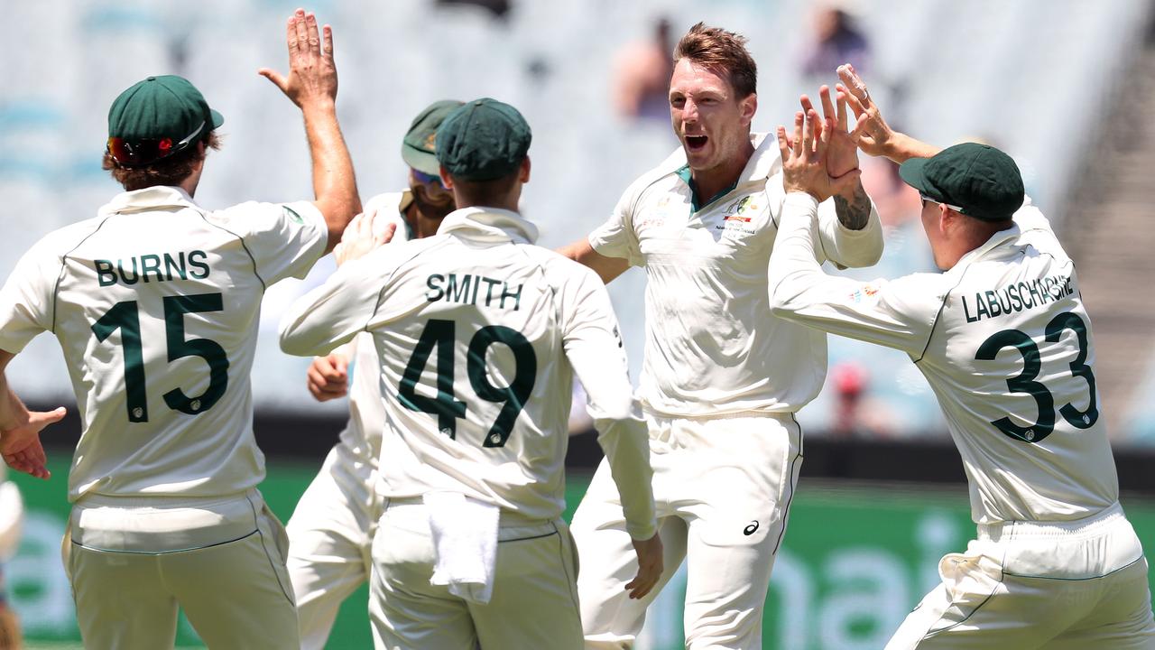 James Pattinson was on standby to be subbed in for first Test against India. Picture: Michael Klein