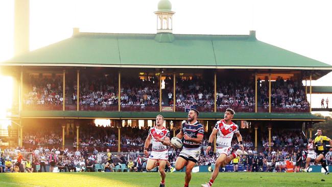 It was a stirring game at the SCG. 