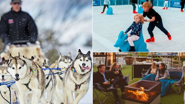 art for outdoor winter activities