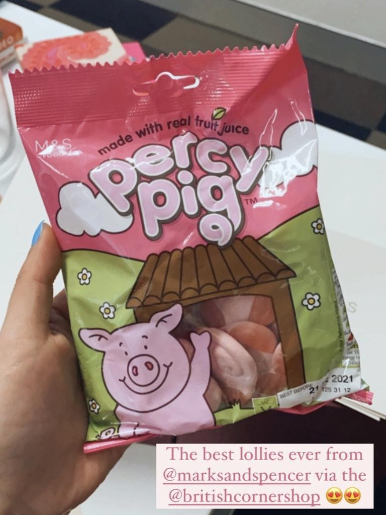 Percy Pigs are the ‘most popular’ item ordered. Picture: Instagram