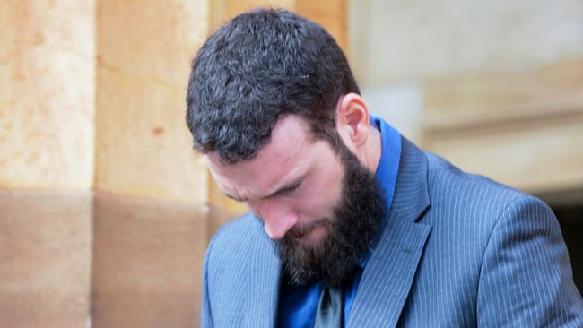 Luke Michael Pickering outside court. Picture: NCA NewsWire / Brenton Edwards