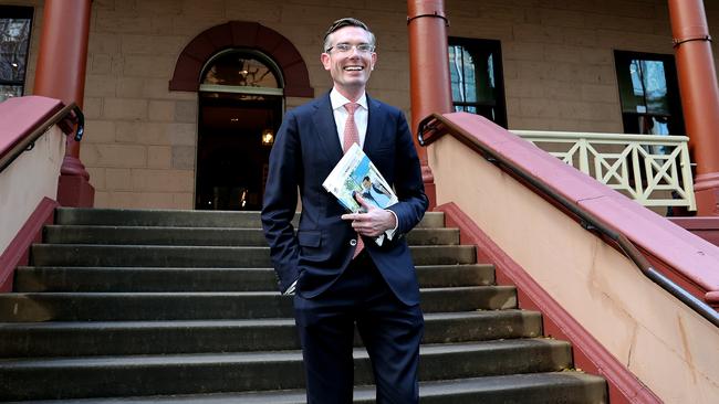 NSW Treasurer Dominic Perrottet is expected to say in his budget speech on Tuesday: ‘Having a miscarriage is not an illness; it is a loss that should be recognised.’ Picture: Dylan Coker