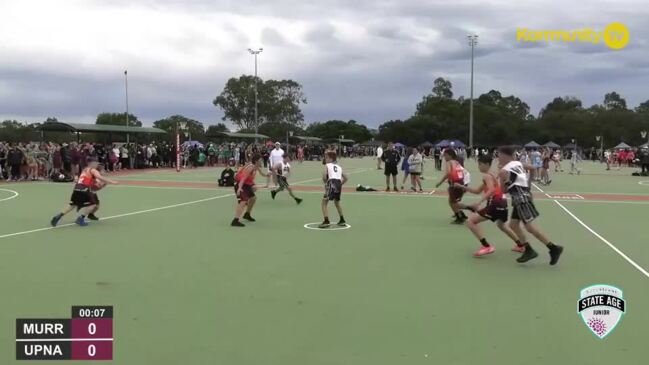 Replay: Netball Queensland State Age Titles - Underwood Park v Murri Taipans (Boys)