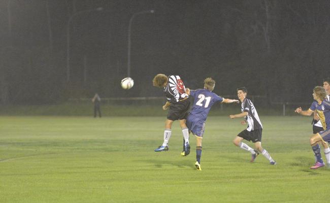 Central's Andy Maynard. Picture: Christopher Chan GLA060413BALL